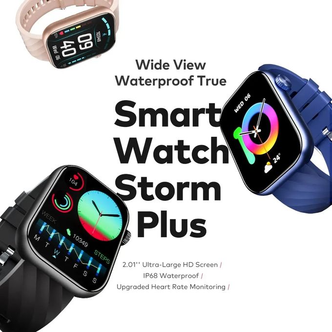 Itel Smart Watch Storm Plus – 2.01-inch Smartwatch, ISW-O15
