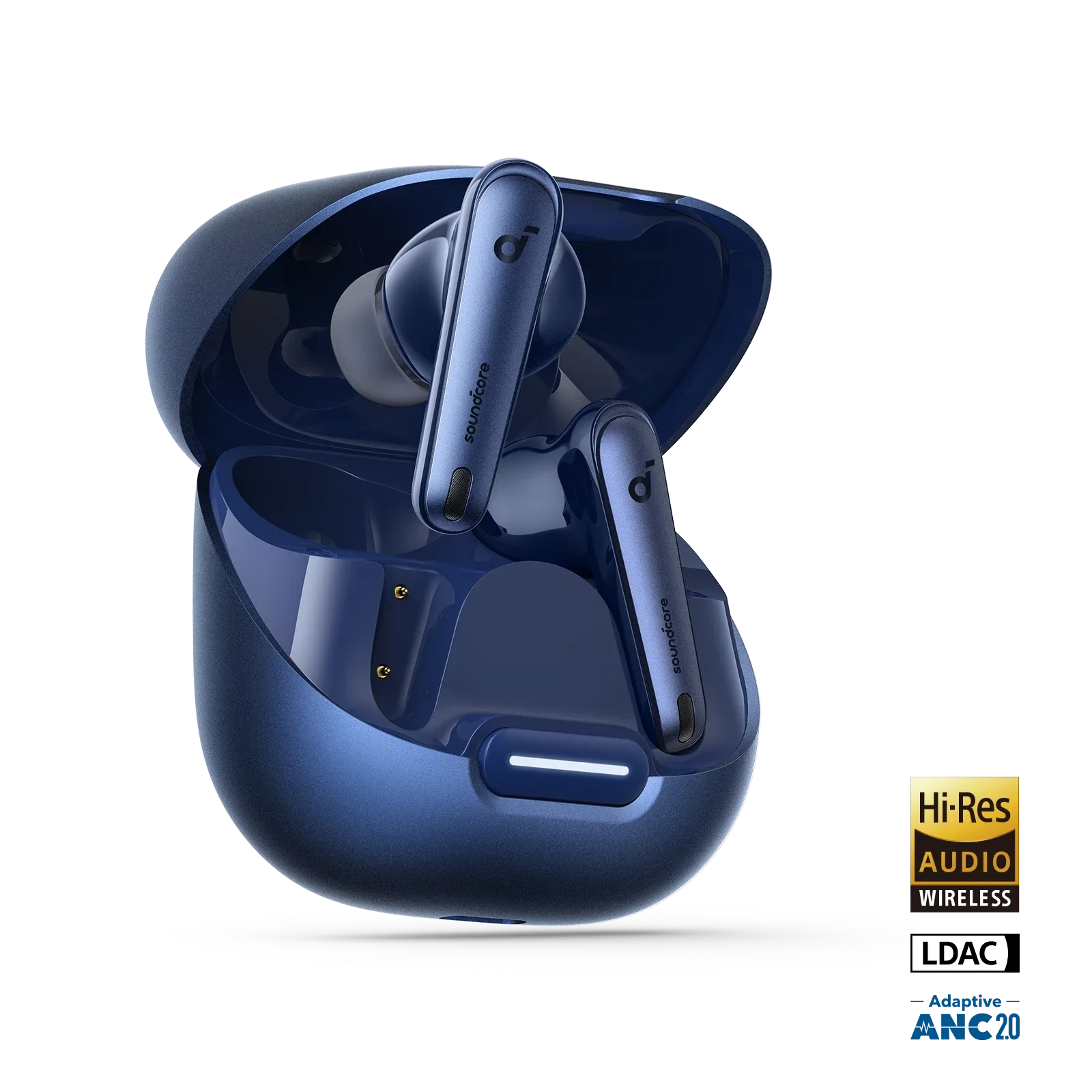 سماعات أنكر SoundCore Liberty 4 NC – بلوتوث 5.3، إلغاء ضوضاء نشط، بطارية 40 ساعة