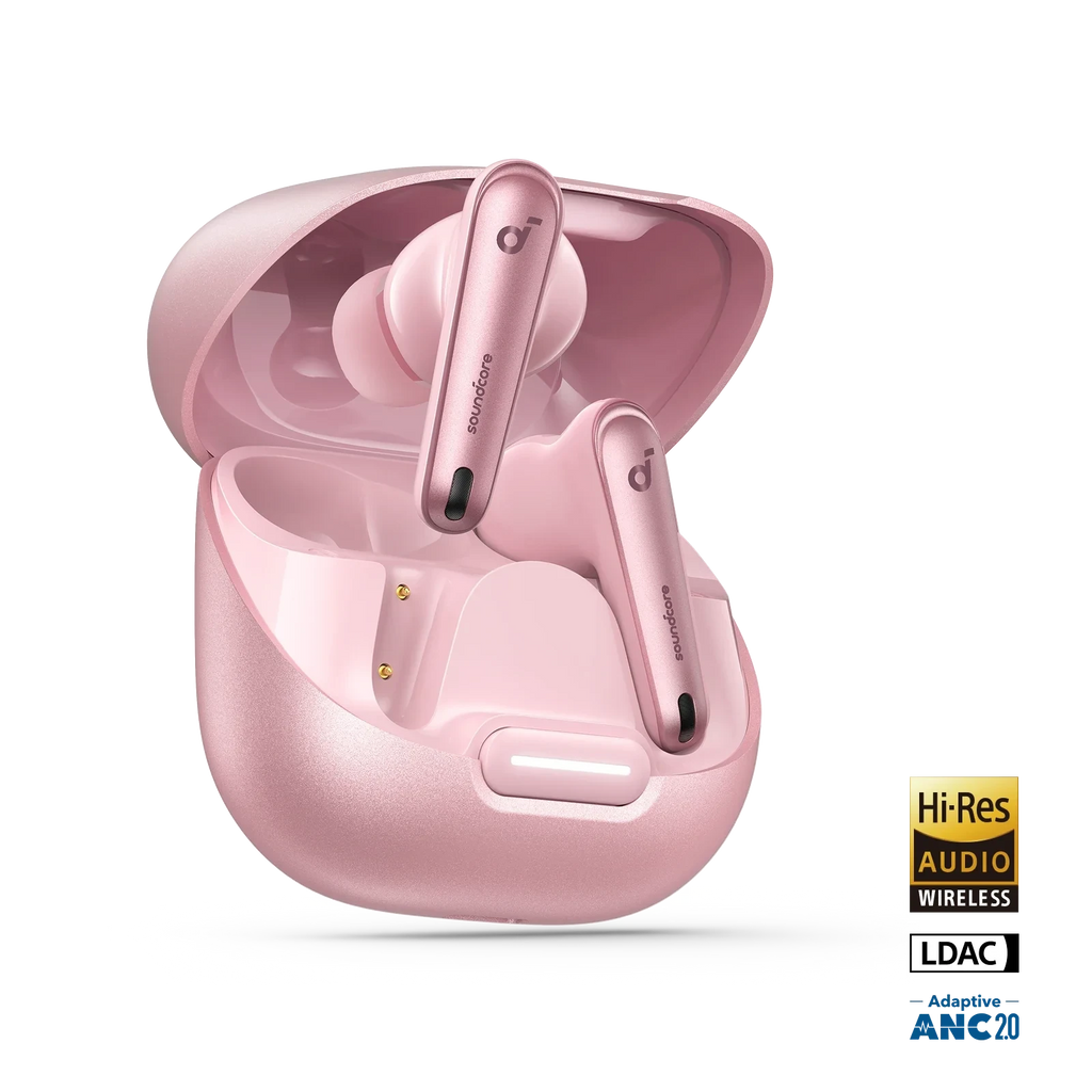 سماعات أنكر SoundCore Liberty 4 NC – بلوتوث 5.3، إلغاء ضوضاء نشط، بطارية 40 ساعة