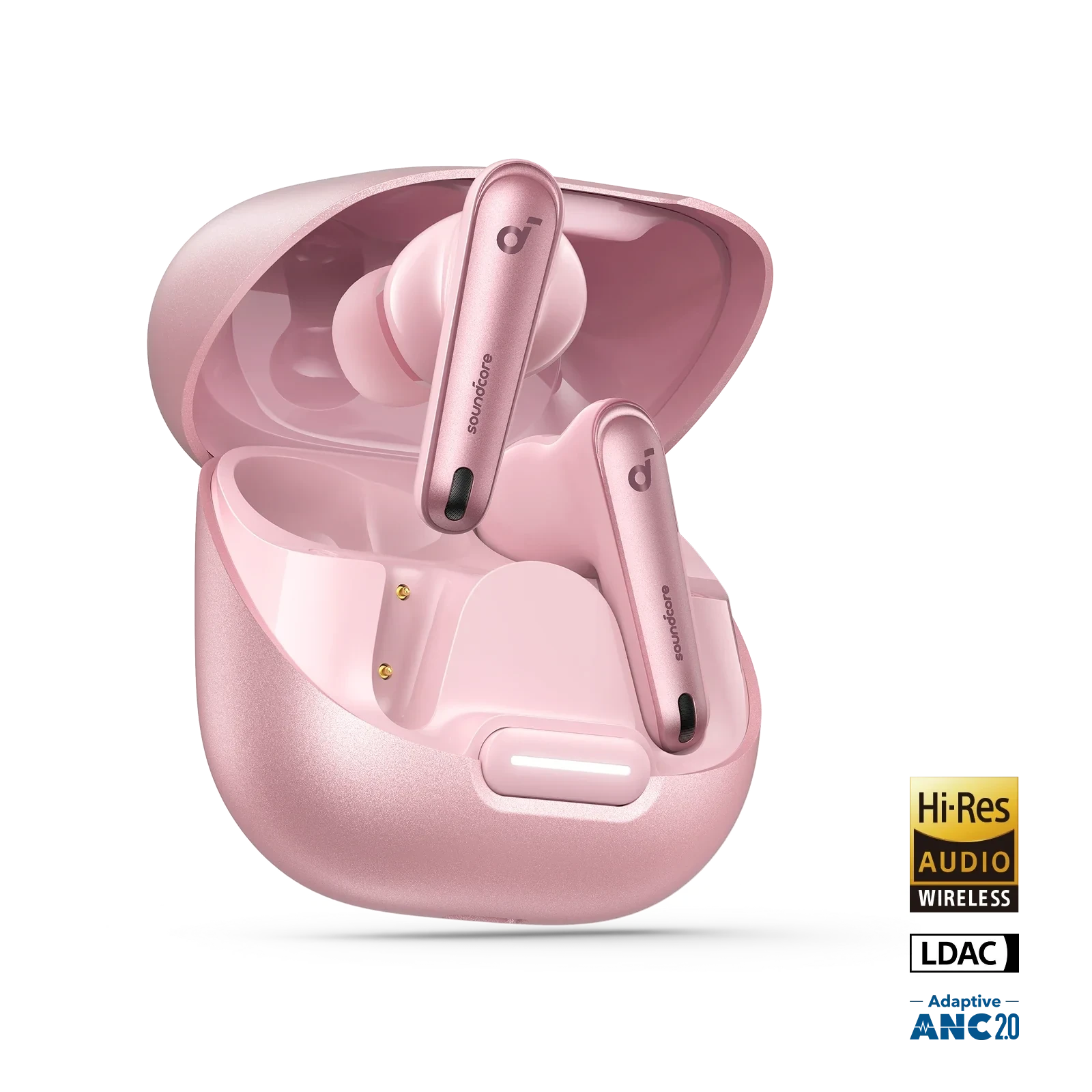 سماعات أنكر SoundCore Liberty 4 NC – بلوتوث 5.3، إلغاء ضوضاء نشط، بطارية 40 ساعة