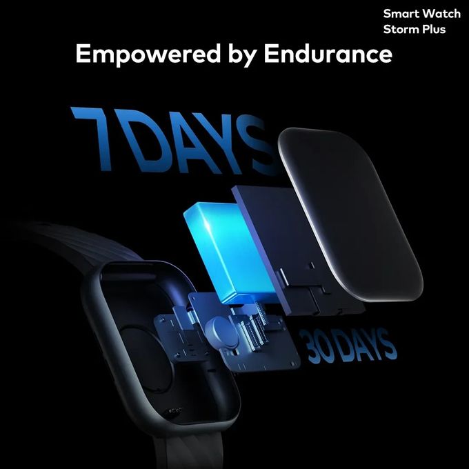 Itel Smart Watch Storm Plus – 2.01-inch Smartwatch, ISW-O15