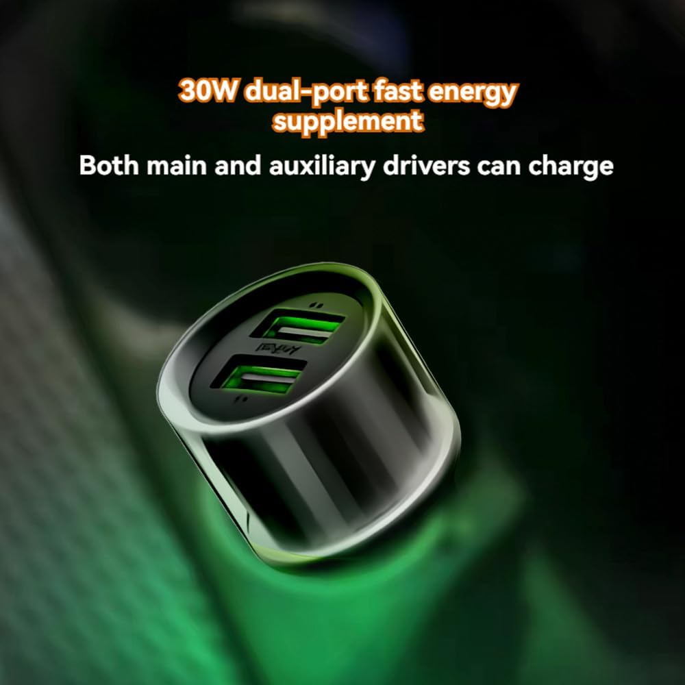 Oraimo Highway Car Charger OCC-1152D – 15.5W Dual Port Car Charger