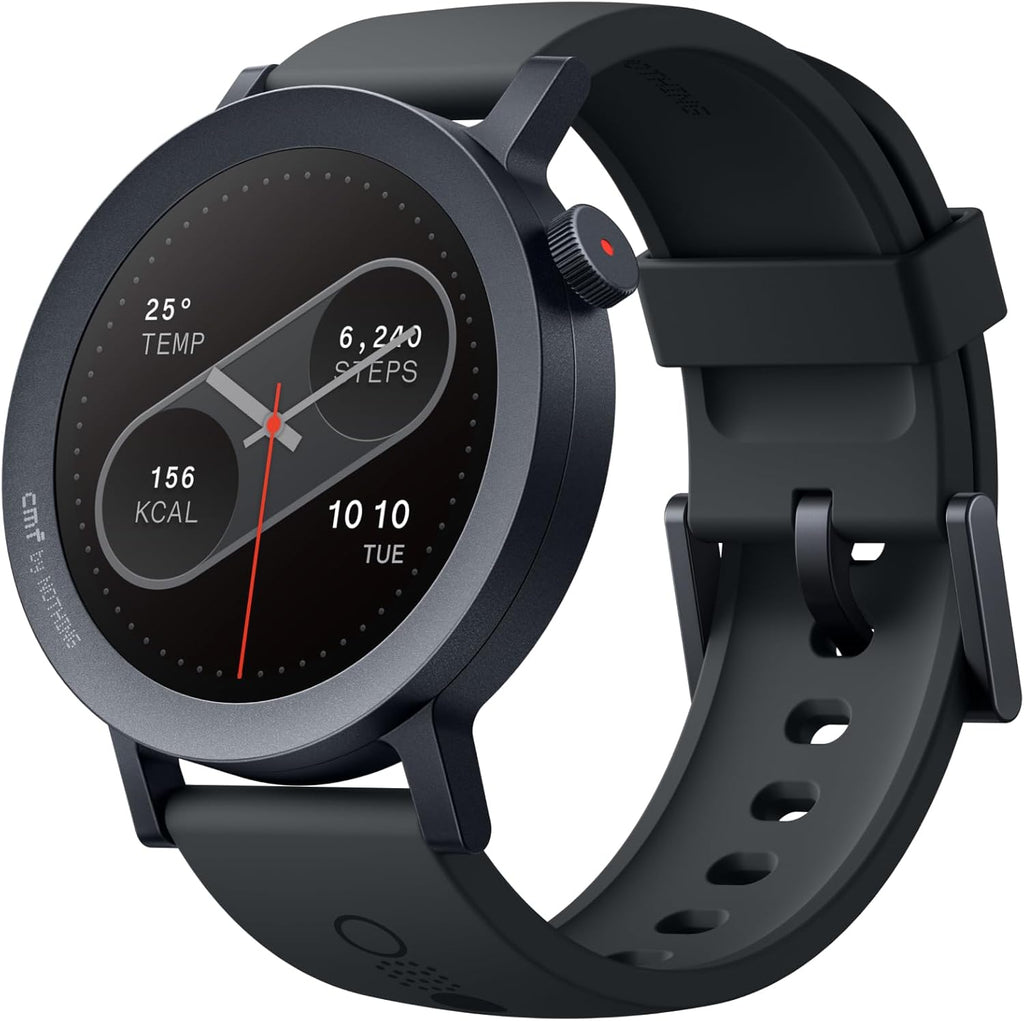 ساعة CMF by Nothing Smart Watch Pro 2 – شاشة AMOLED 1.32 بوصة، GPS مدمج، 120 وضع رياضي، بطارية طويلة
