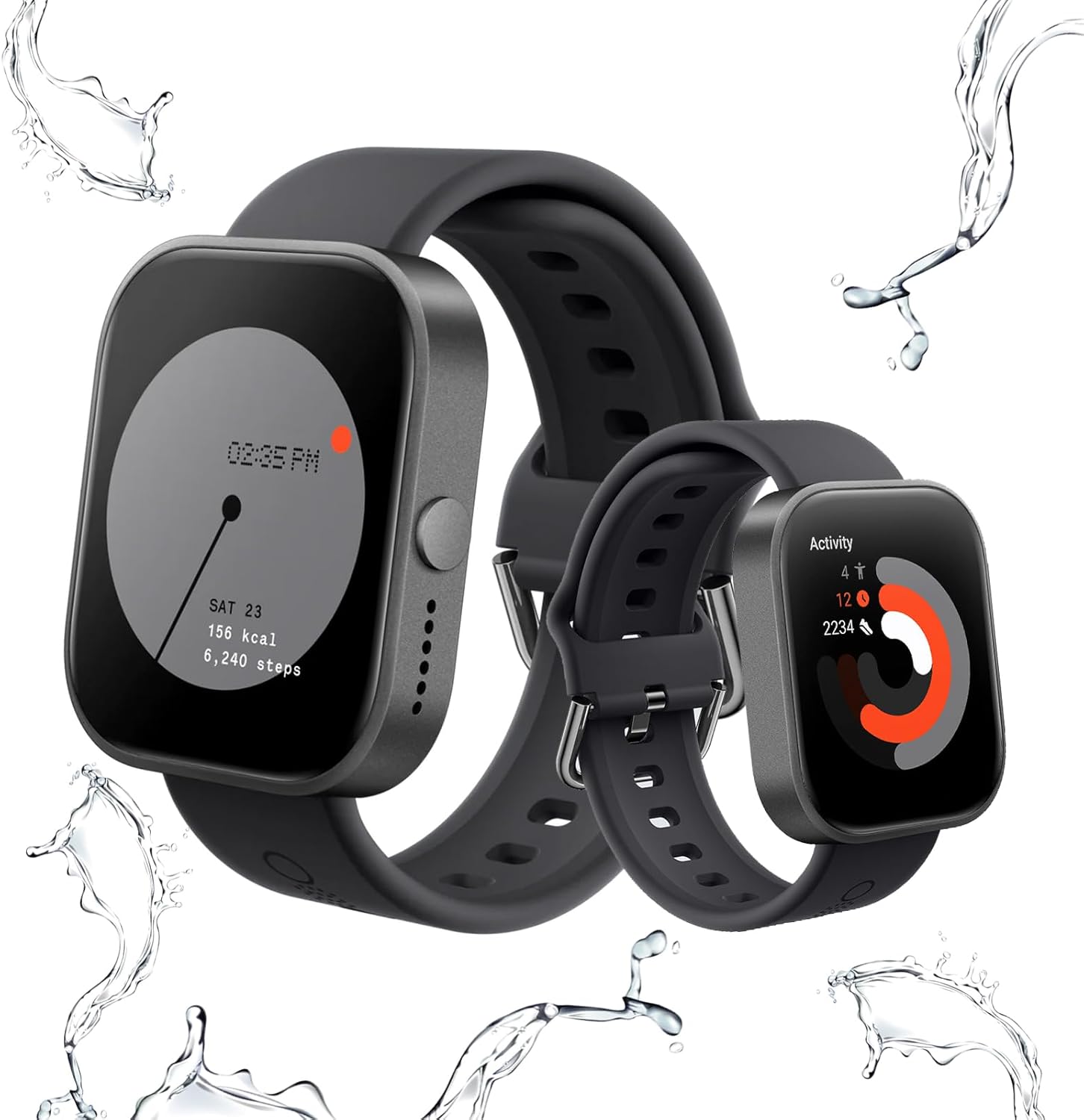 ساعة CMF by Nothing Watch Pro – شاشة AMOLED 1.96 بوصة، بطارية 13 يوم، مقاومة IP68