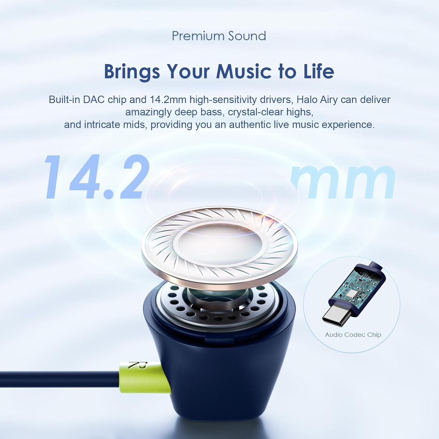 Oraimo Halo Airy OEP-650 – Wired Type-C Headset