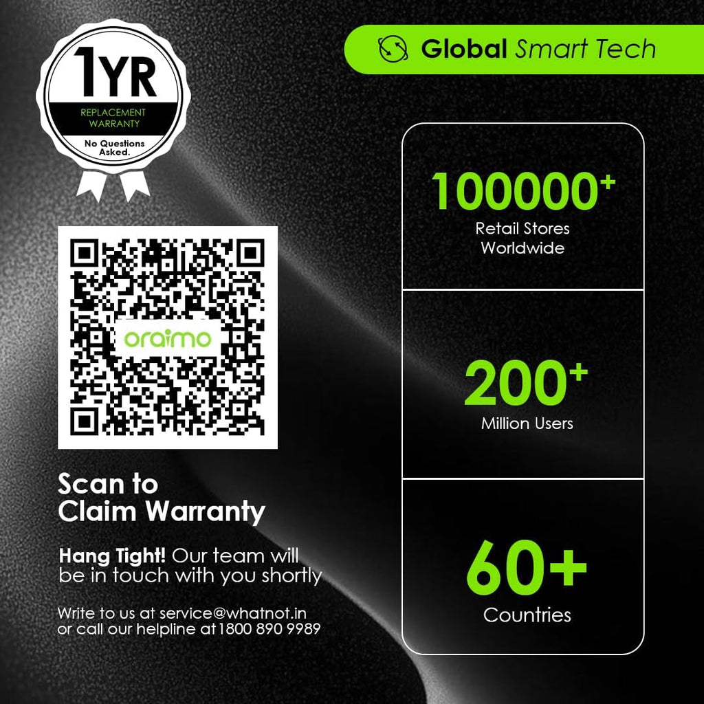 Oraimo OEP-E21P – 3.5mm Wired Headphones