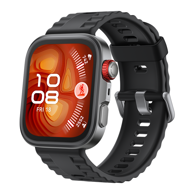 ساعة هواوي الذكية Watch Fit 4 Pro – شاشة AMOLED 1.82 بوصة، زجاج ياقوت، بطارية 10 أيام، أكثر من 100 وضع رياضي (ضمان هواوى)