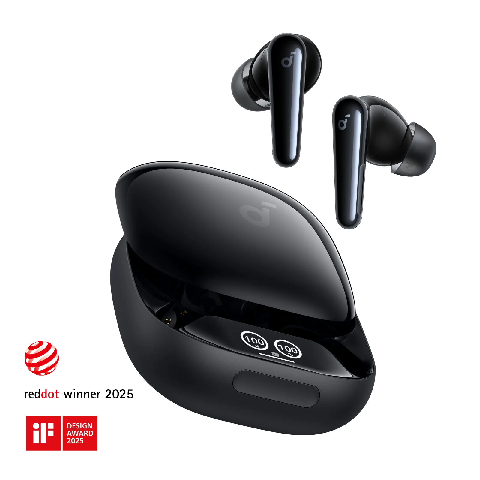 سماعات أنكر SoundCore Liberty 4 Pro – بلوتوث 5.3، صوت عالي الدقة، بطارية 40 ساعة