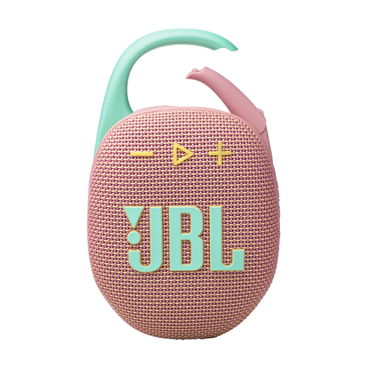 JBL Clip 5 Bluetooth Speaker – مقاومة للماء، بطارية 12 ساعة، خطاف مدمج