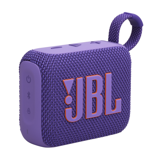 JBL Go 4 Bluetooth Speaker – مقاومة للماء، بطارية 7 ساعات، حجم صغير