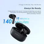 Oraimo FreePods 3C True Wireless Earbuds – صوت نقي، بطارية قوية، تصميم مريح