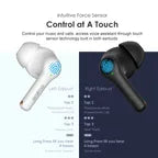 Oraimo FreePods 3C True Wireless Earbuds – صوت نقي، بطارية قوية، تصميم مريح