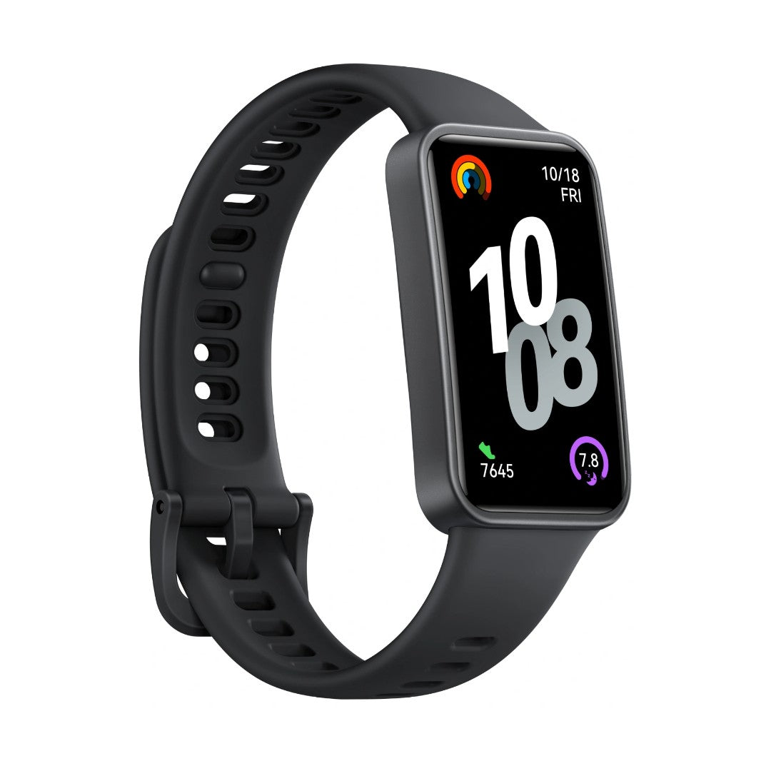 Huawei Band 10 – شاشة AMOLED 1.47 بوصة، 100 وضع رياضي، بطارية قوية، تصميم خفيف (ضمان هواوى)