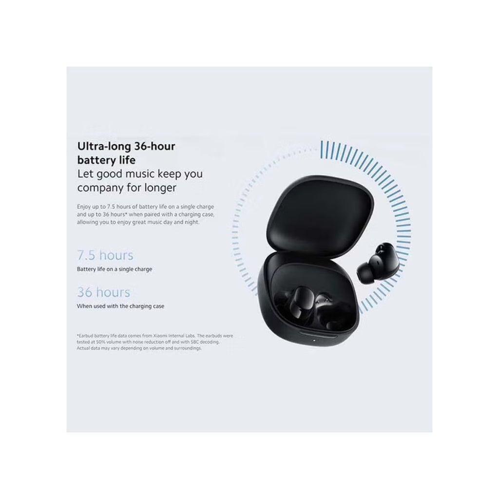 Redmi Buds 6 Play True Wireless Earbuds – 36h Battery, AI Noise Canceling, Bluetooth 5.4