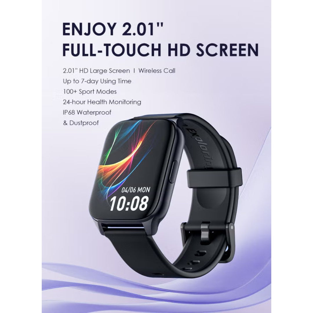 Oraimo Watch 4 Plus – شاشة AMOLED 1.78 بوصة، بطارية 7 أيام، مقاومة IP68