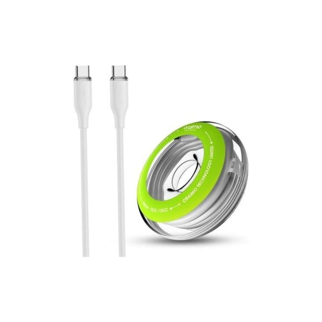 Oraimo Cable OCC-115CC – 1m Type-C to Type-C Fast Charging Cable 20W