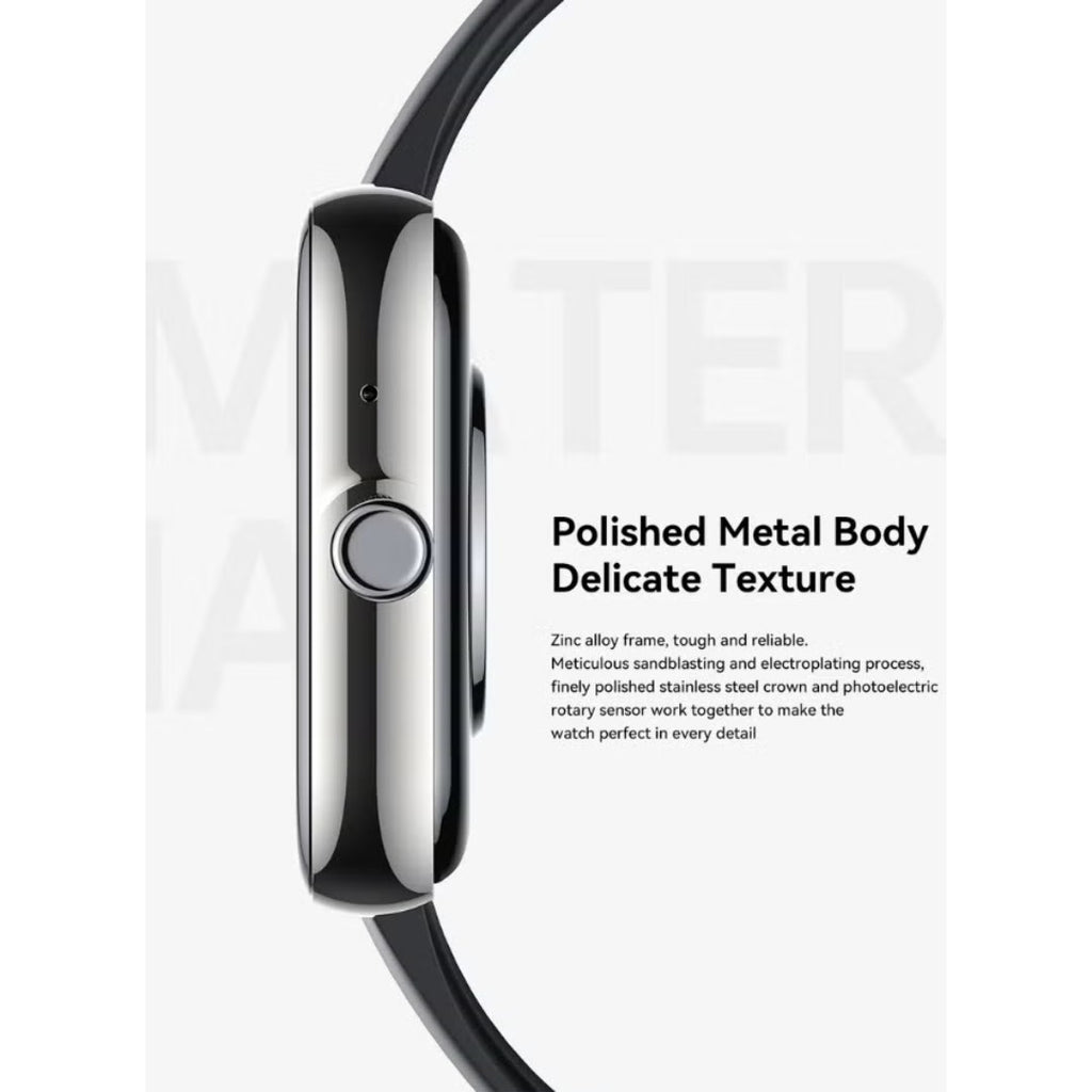 Joyroom JR-FT5 Plus Smart Watch – 1.96-inch Smartwatch, 12-day battery life, 100+ sports modes