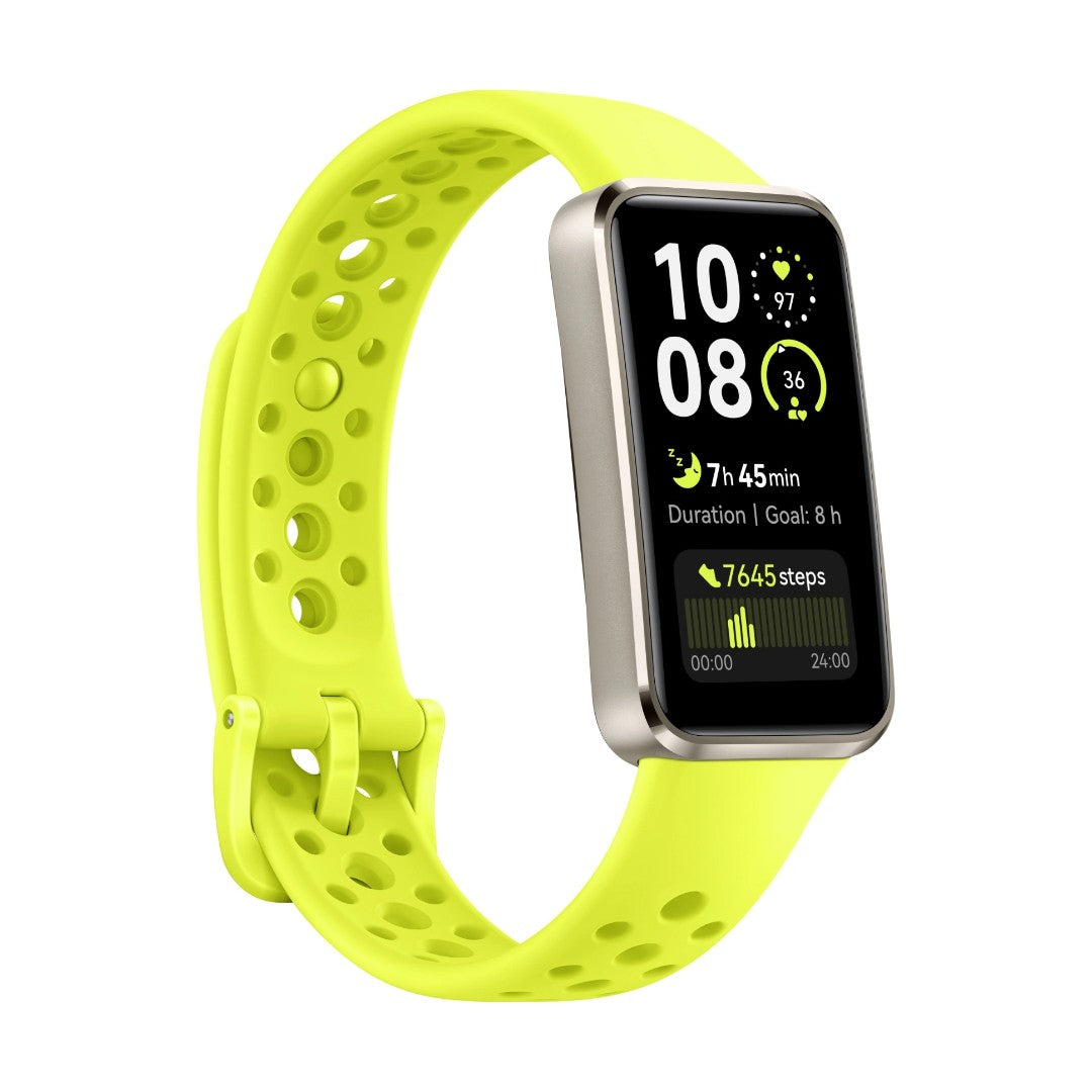 Huawei Band 10 – شاشة AMOLED 1.47 بوصة، 100 وضع رياضي، بطارية قوية، تصميم خفيف (ضمان هواوى)