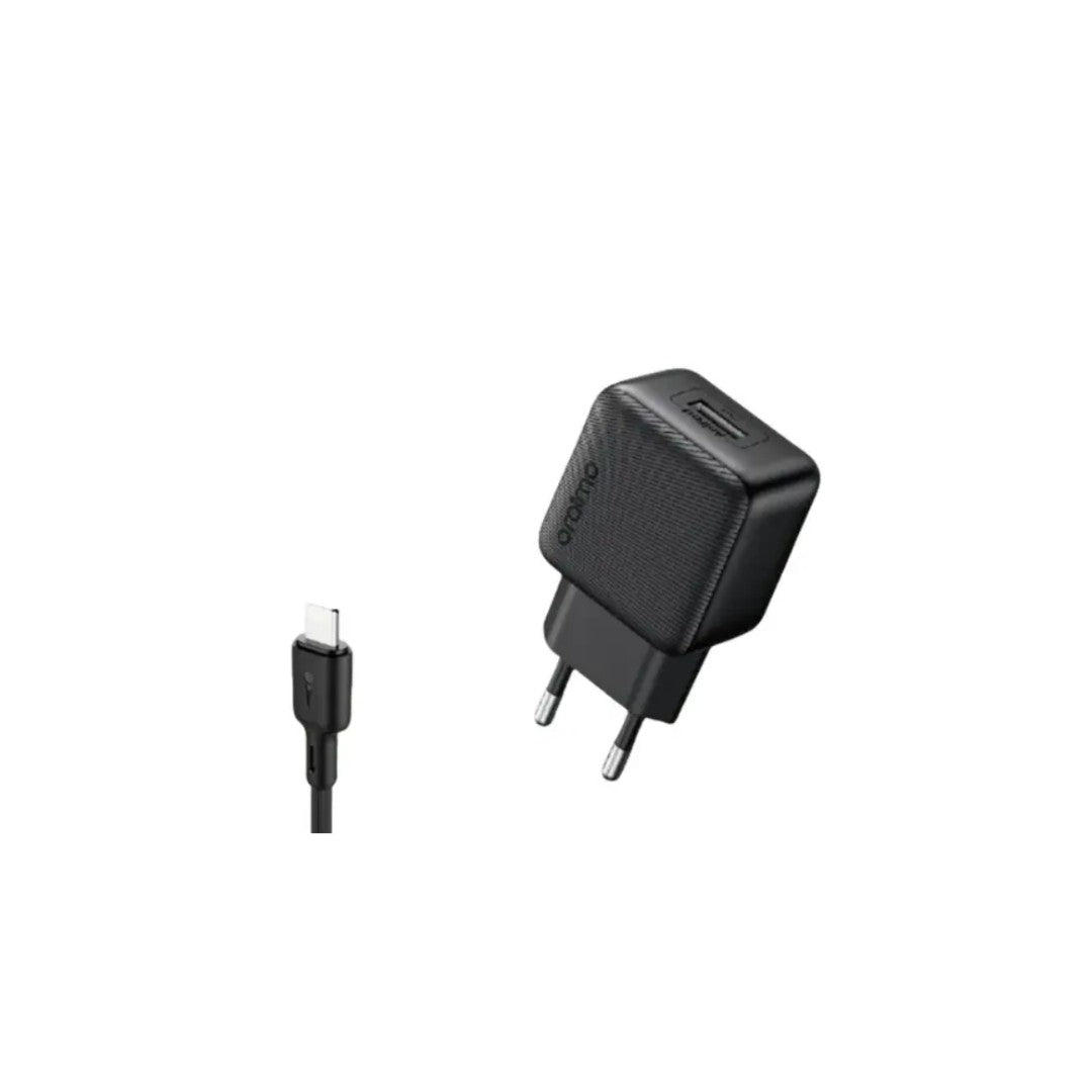 Oraimo Compact Charger Kit OCW-1111E+C53 – 10W Charger with 1m Type-C Cable