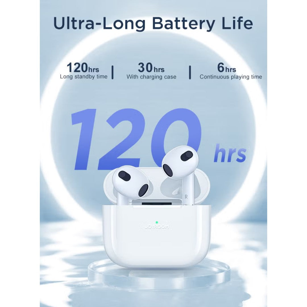 Joyroom JR-T03S Plus True Wireless Earbuds – 30-hour battery life, wireless charging, clear sound