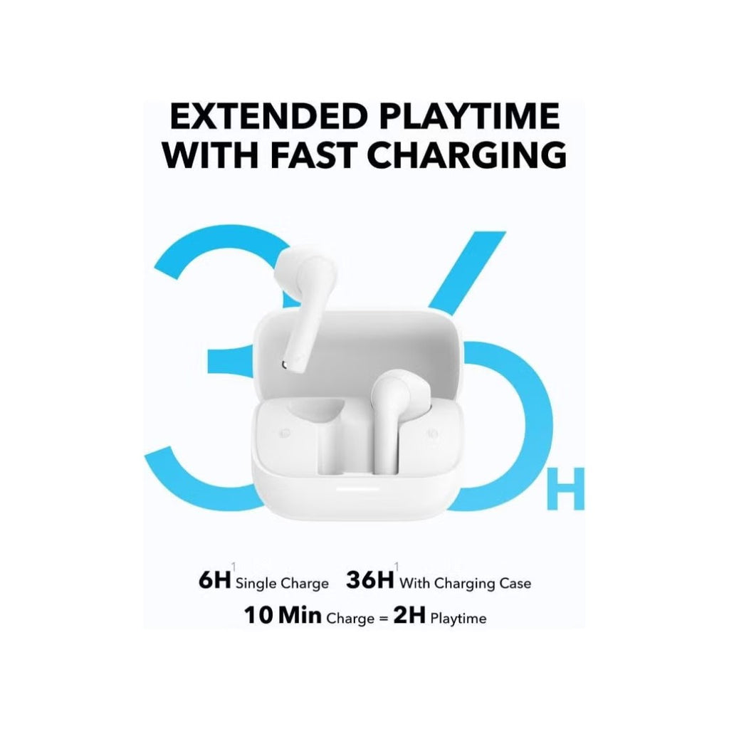 سماعات أنكر Soundcore K20i – بلوتوث 5.3، بطارية 36 ساعة، مقاومة للماء IPX5 (ضمان اتصال)