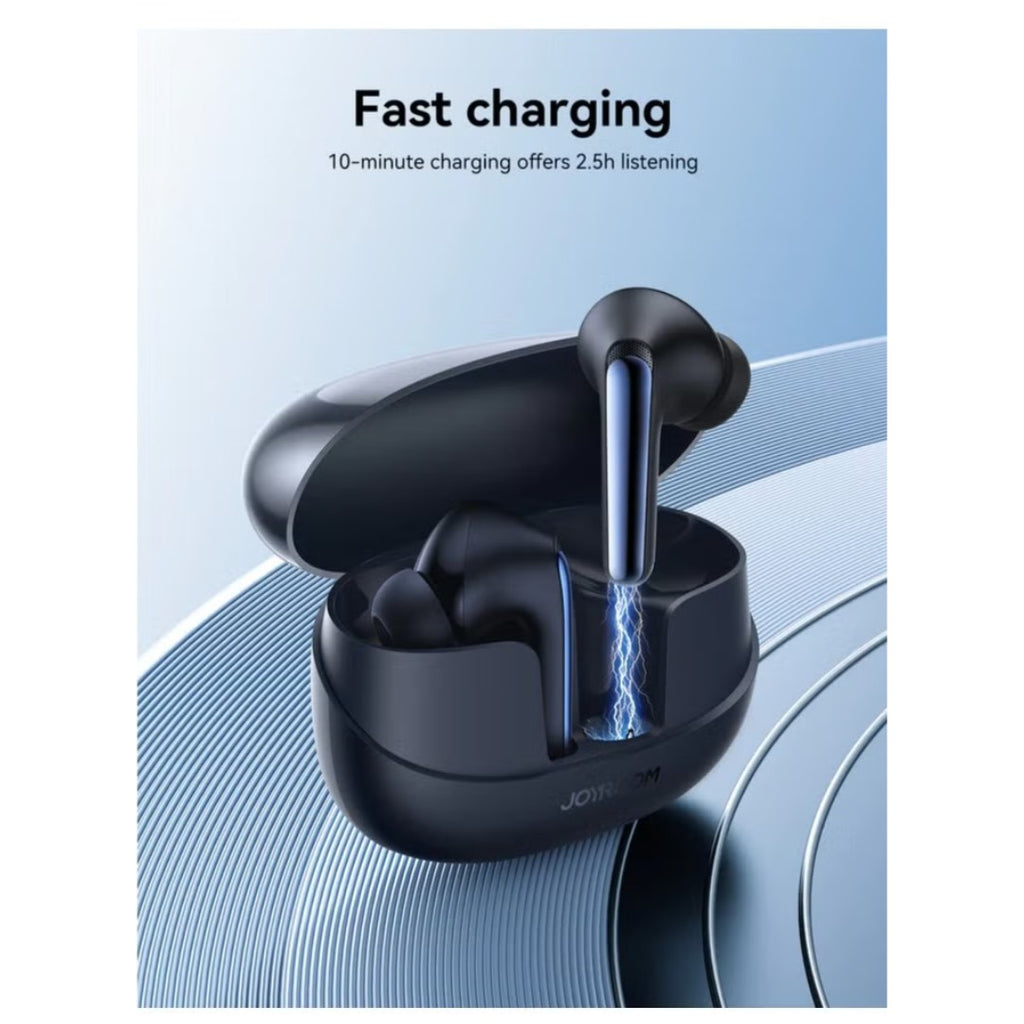 Joyroom JR‑FN2 True Wireless Earbuds – Hybrid ANC, 42h Battery, 4‑Mic ENC