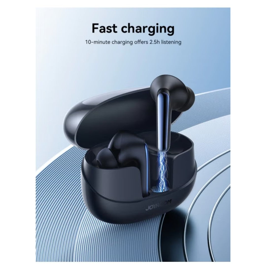 Joyroom JR‑FN2 True Wireless Earbuds – Hybrid ANC, 42h Battery, 4‑Mic ENC