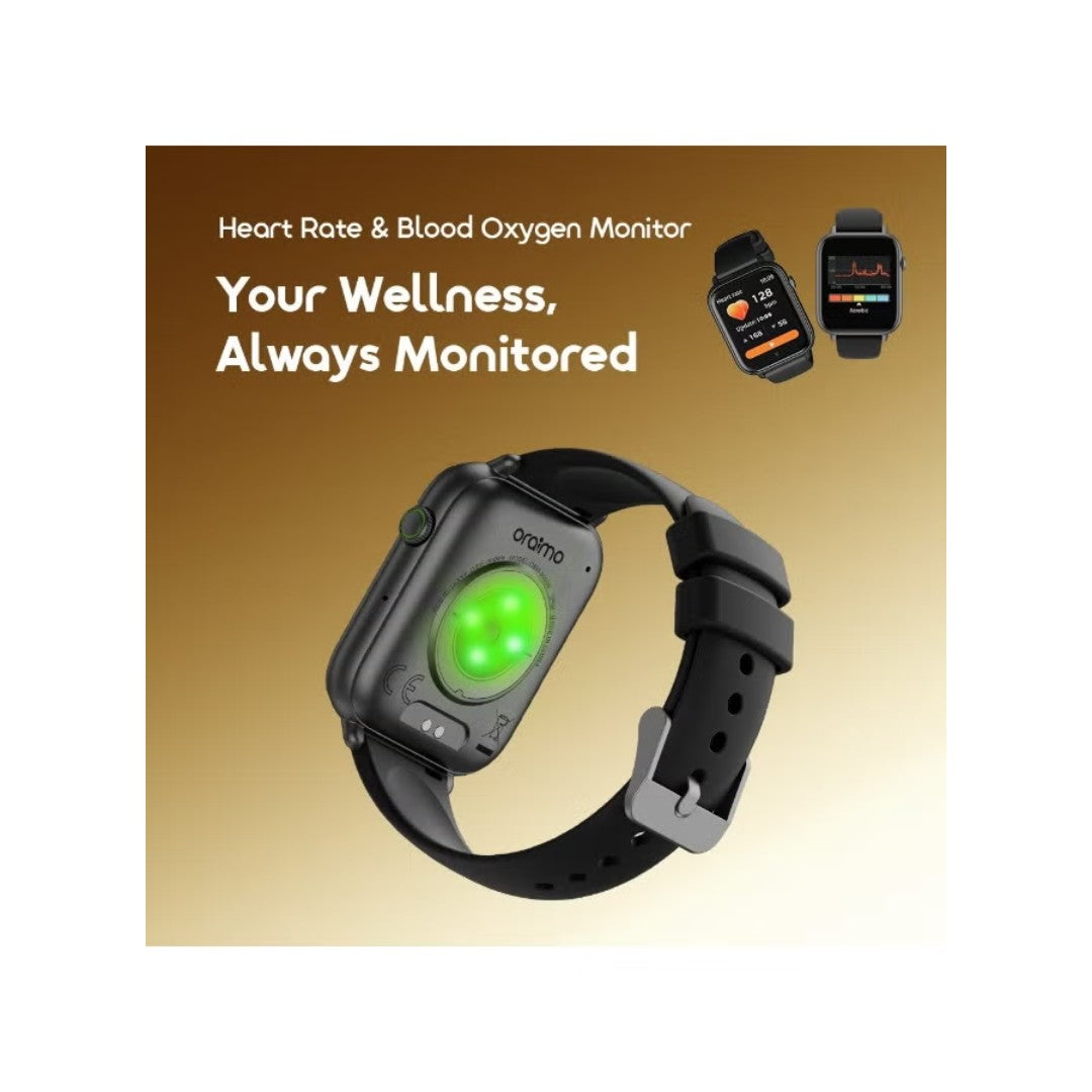 Oraimo Watch 6N Smartwatch – 1.83-inch screen, 7-day battery life, IP68
