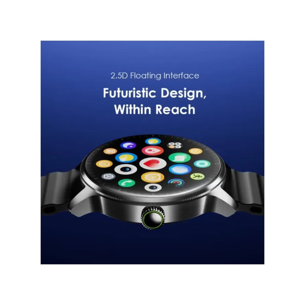 Oraimo Smartwatch 5R Pro – شاشة AMOLED 1.78 بوصة، بطارية 7 أيام، مقاومة IP68