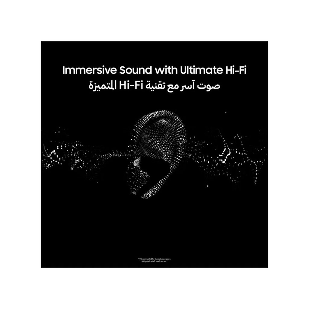 سماعات سامسونج Galaxy Buds 3 Pro – بلوتوث 5.4، إلغاء ضوضاء نشط، بطارية 30 ساعة، مقاومة للماء IP57