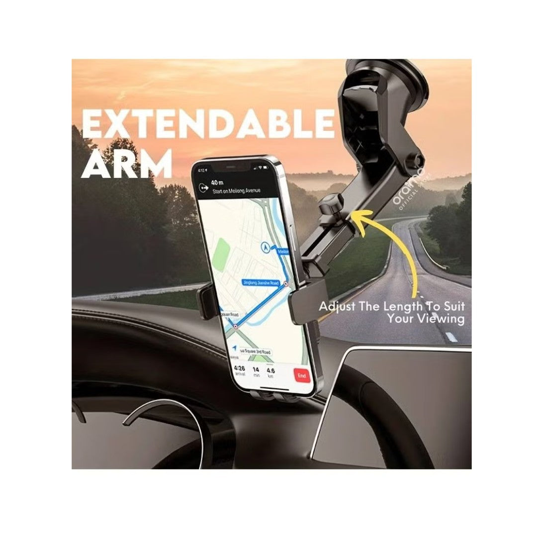 Oraimo Car Phone Holder OCM-12 – Stable and Flexible Car Phone Holder