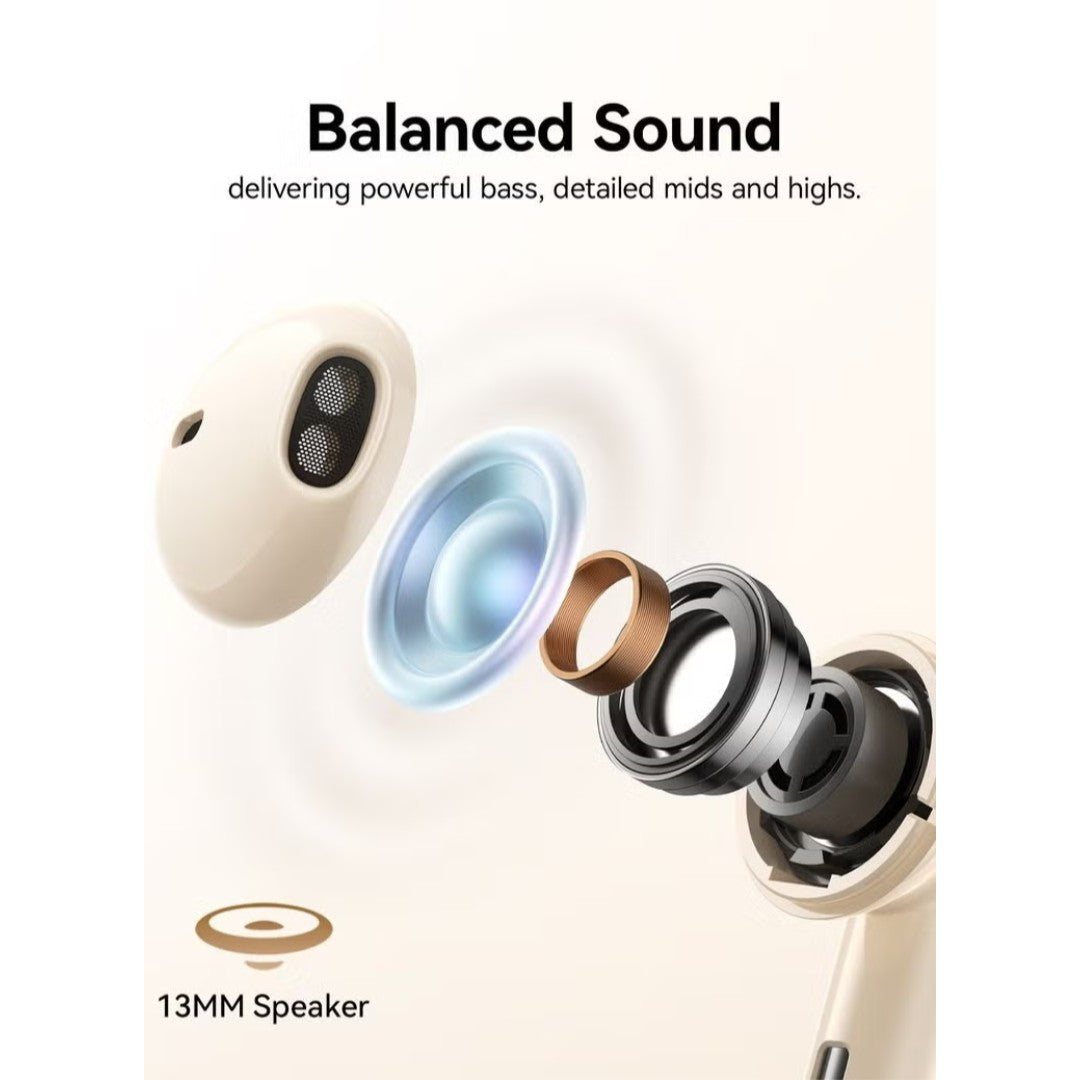 Joyroom JR‑PB3 True Wireless Earbuds – 20h Battery, ENC, Bluetooth 5.4