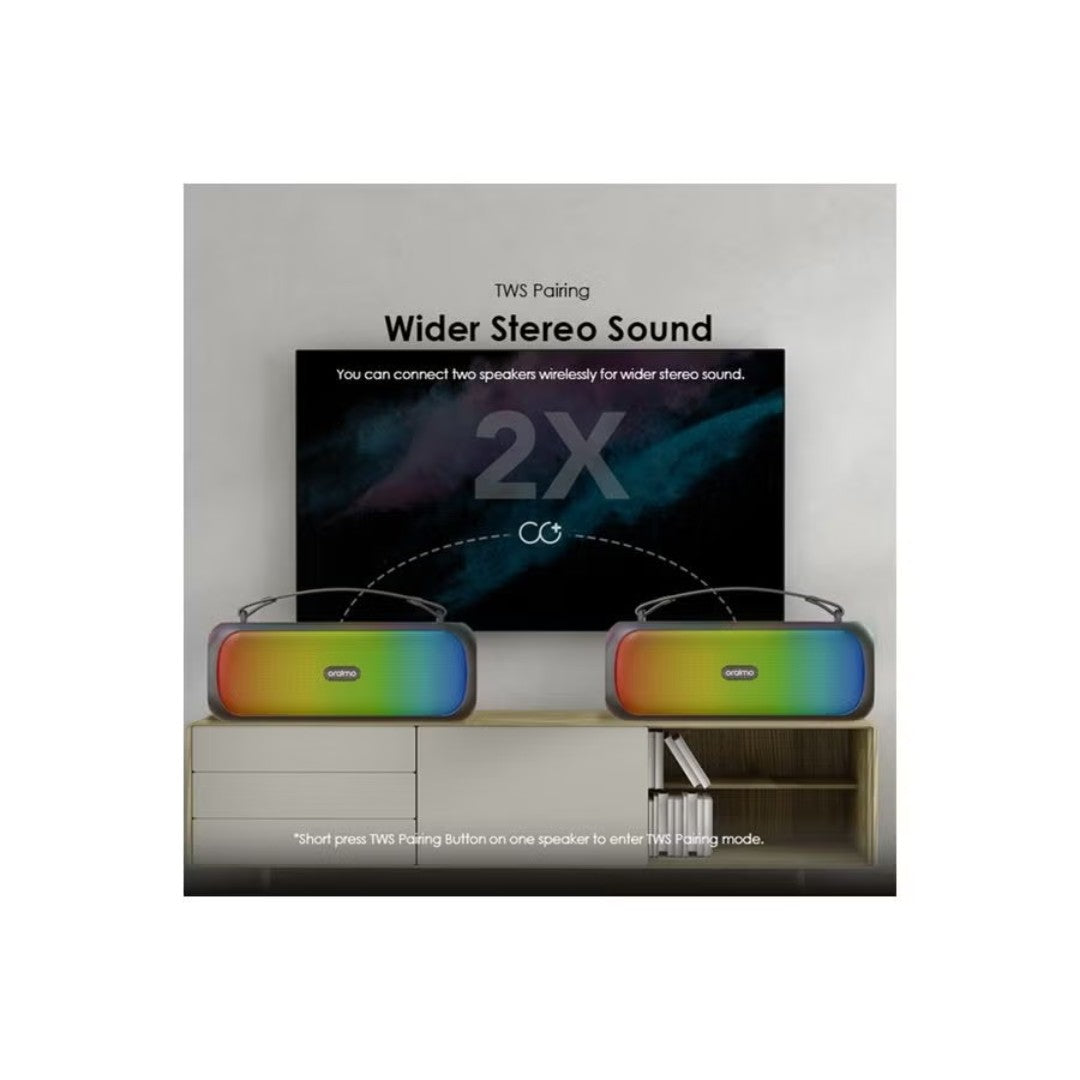 Oraimo Boom OBS-75D Bluetooth Speaker – 30W, HavyBass™, 7 Hour Battery