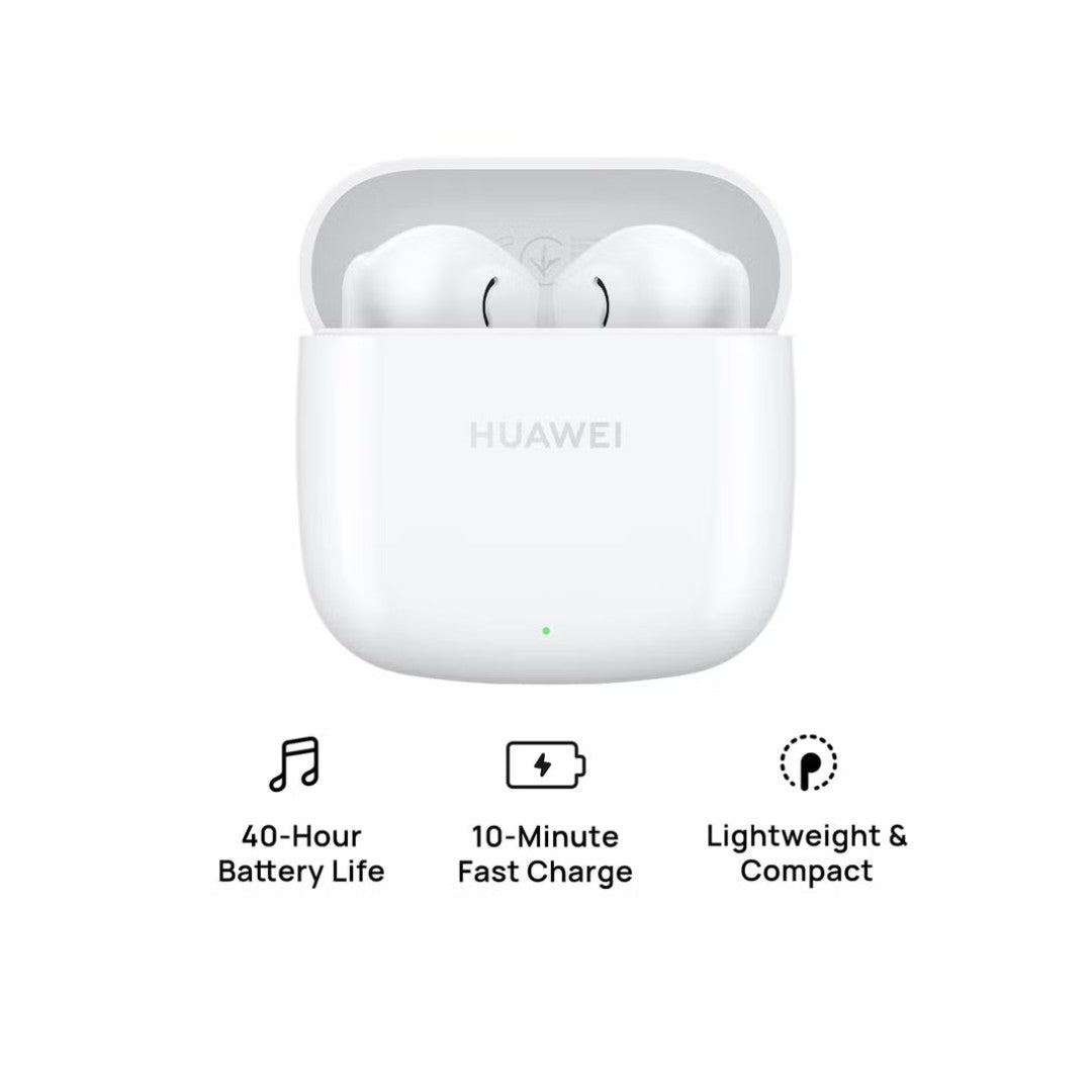 سماعات هواوي FreeBuds SE 2 – بلوتوث 5.3، بطارية 40 ساعة، مقاومة للماء IPX4 (ضمان هواوى)