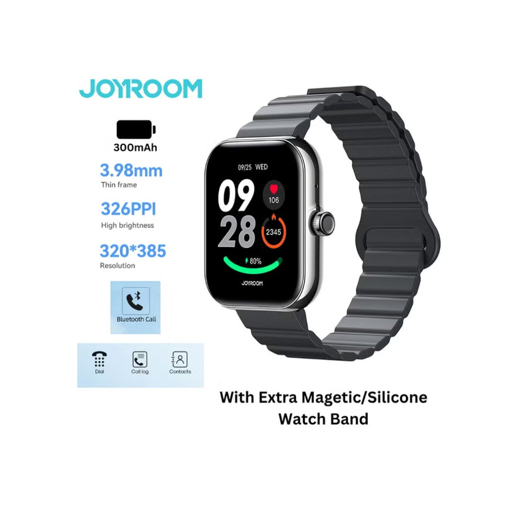 Joyroom JR-FT5 Plus Smart Watch – 1.96-inch Smartwatch, 12-day battery life, 100+ sports modes