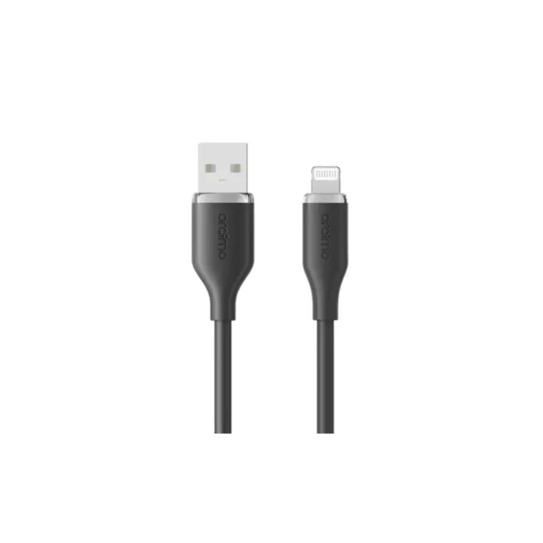 Oraimo Cable OCD-115L – USB-A to Lightning Fast Charging Cable 2.4A, 1 Meter