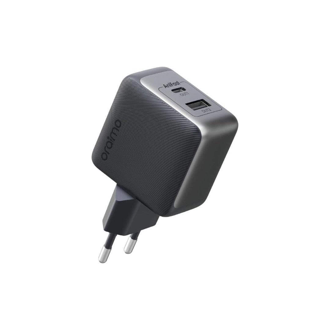 Oraimo PowerGaN 33W Charger OCW-7331E+C54 – Fast USB-C Wall Charger with Type-C Cable