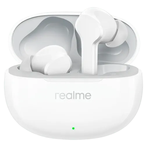 Realme Buds T110 True Wireless Earbuds – بطارية 38 ساعة، Bass قوي، AI ENC